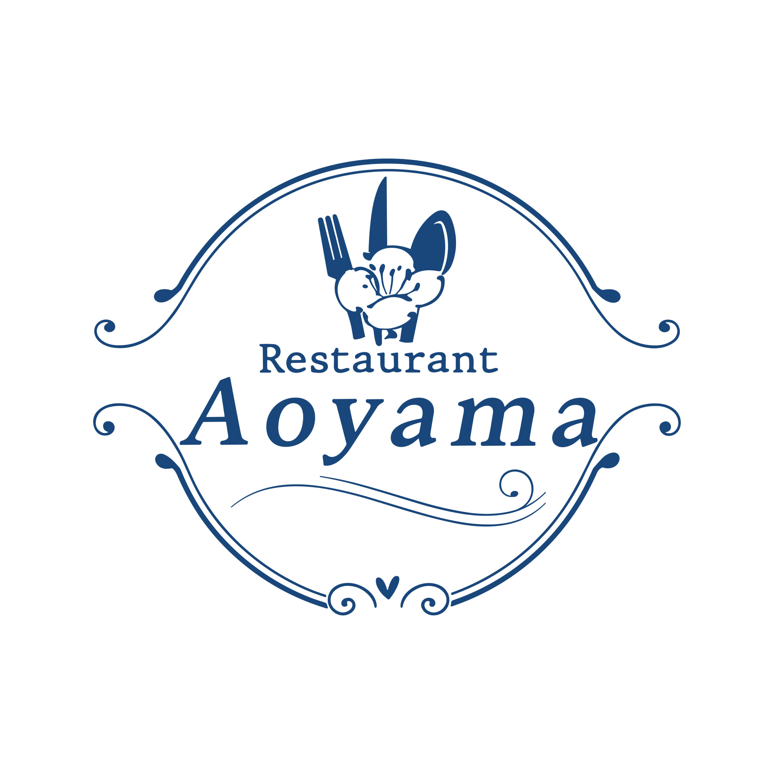 IBARAKI四季彩　Restaurant　Aoyamaロゴ